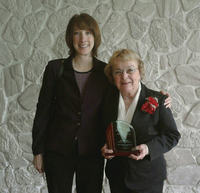 Joan Conboy (right) with Jennifer Carter, HANYS’ Director, Trustee and Auxiliary Services, at the Regional Healthcare Recognition luncheon. Joan Conboy (right) with Jennifer Carter, HANYS’ Director, Trustee and Auxiliary Services, at the Regional Healthcare Recognition luncheon.