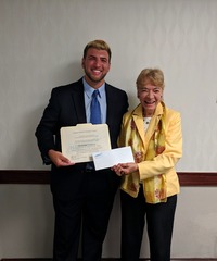 2018 Ann Marie Brown Memorial Scholarship Recipient Nicholas Tedesco with Gail Carlin, Director of Community Relations at South Nassau Communities Hospital and Chair of the Nassau-Suffolk Hospital Council’s Communications Committee. 2018 Ann Marie Brown Memorial Scholarship Recipient Nicholas Tedesco with Gail Carlin, Director of Community Relations at South Nassau Communities Hospital and Chair of the Nassau-Suffolk Hospital Council’s Communications Committee.