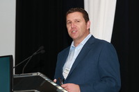 Thomas Quatroche, Jr., PhD, president and CEO, Erie County Medical Center, and HANYS board of trustees chair-elect, announces HANYS’ 2020 Annual Membership Conference location. Thomas Quatroche, Jr., PhD, president and CEO, Erie County Medical Center, and HANYS board of trustees chair-elect, announces HANYS’ 2020 Annual Membership Conference location.