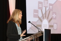 Sue Ellen Wagner, executive director, HTNYS, provides opening remarks at HTNYS' 2019 Annual Trustee Conference. Sue Ellen Wagner, executive director, HTNYS, provides opening remarks at HTNYS' 2019 Annual Trustee Conference.